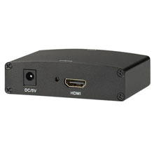 Component Video w/Stereo Audio-to-HDMI Converter